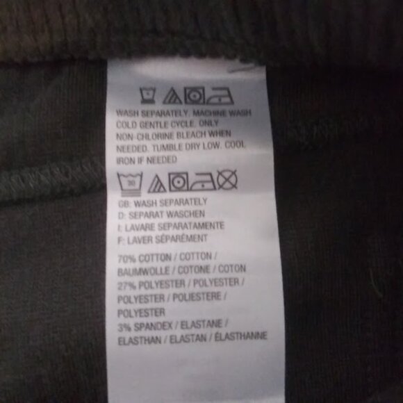 Quacker Factory by Jeanne Bice women's size M gray corduroy straight leg pants - Picture 12 of 15